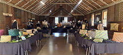 ‘Waiapu’, Te Wānanga o Aotearoa toi exhibition featuring weavers from Rangitukia, Ruatōrea, Waipiro, Tikitiki, Te Araroa, Hicks Bay and Te Karaka.